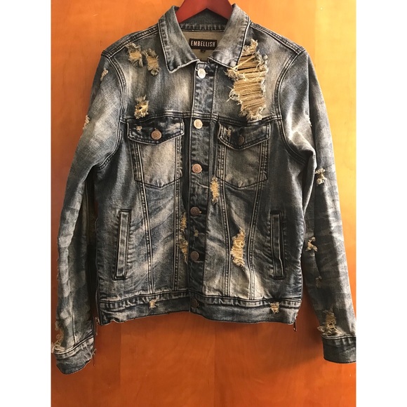 Embellish Other - Men Embellish denim jacket